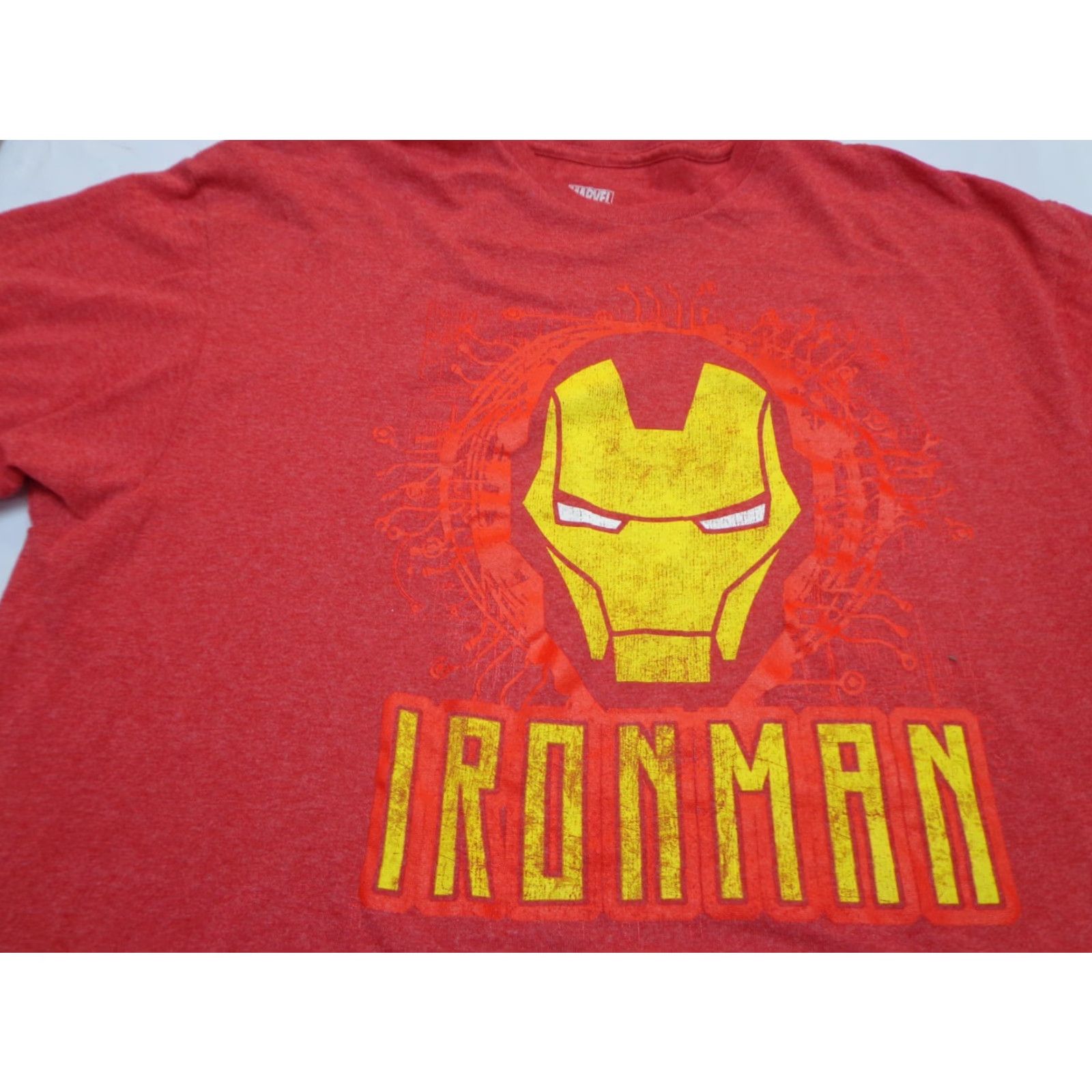 Vintage Marvel Avengers Iron Man T Shirt Red Heather Size XL Size US XL / EU 56 / 4 - 2 Thumbnail