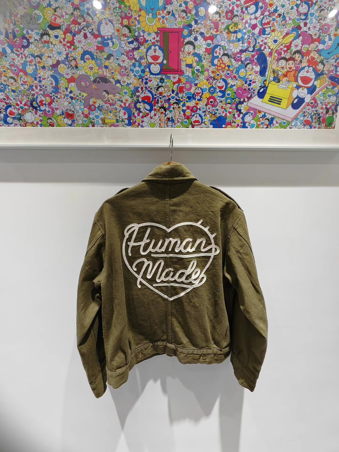 Human Made Human Made 23FW Heart Letter Print Denim Jacket Q15 Size US L / EU 52-54 / 3 - 2 Thumbnail