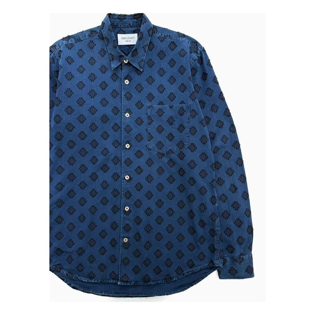Our Legacy Our Legacy Indigo Shirt Size US M / EU 48-50 / 2 - 2 Thumbnail