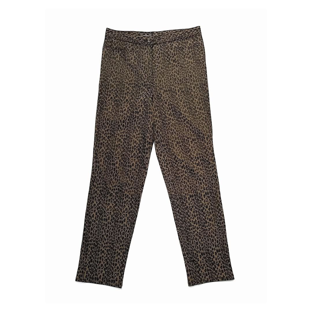 FENDI vintage leopard pants フェンディ ヴィンテージ VINTAGE AUTHENTIC FENDI LEOPARD PANTS Amazing pair | Depop
