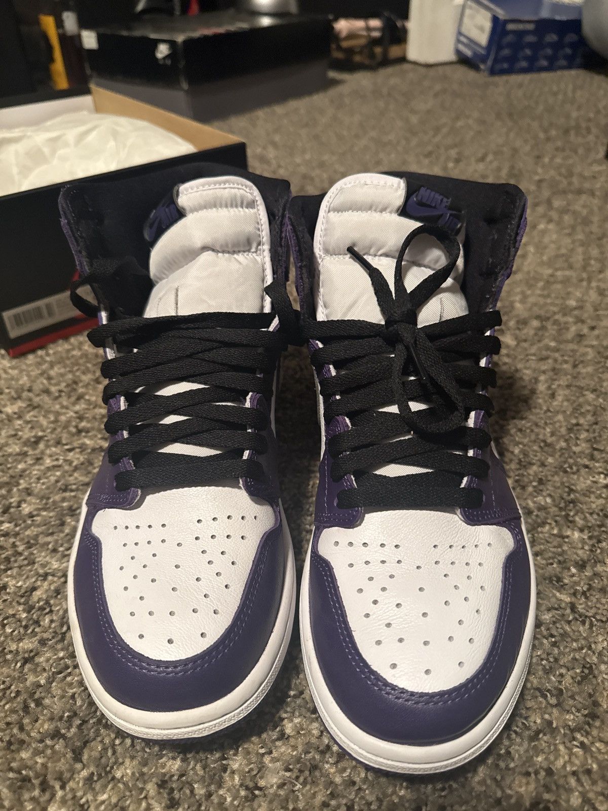 Jordan Brand Jordan 1 Court Purple Size US 9 / EU 42 - 3 Thumbnail