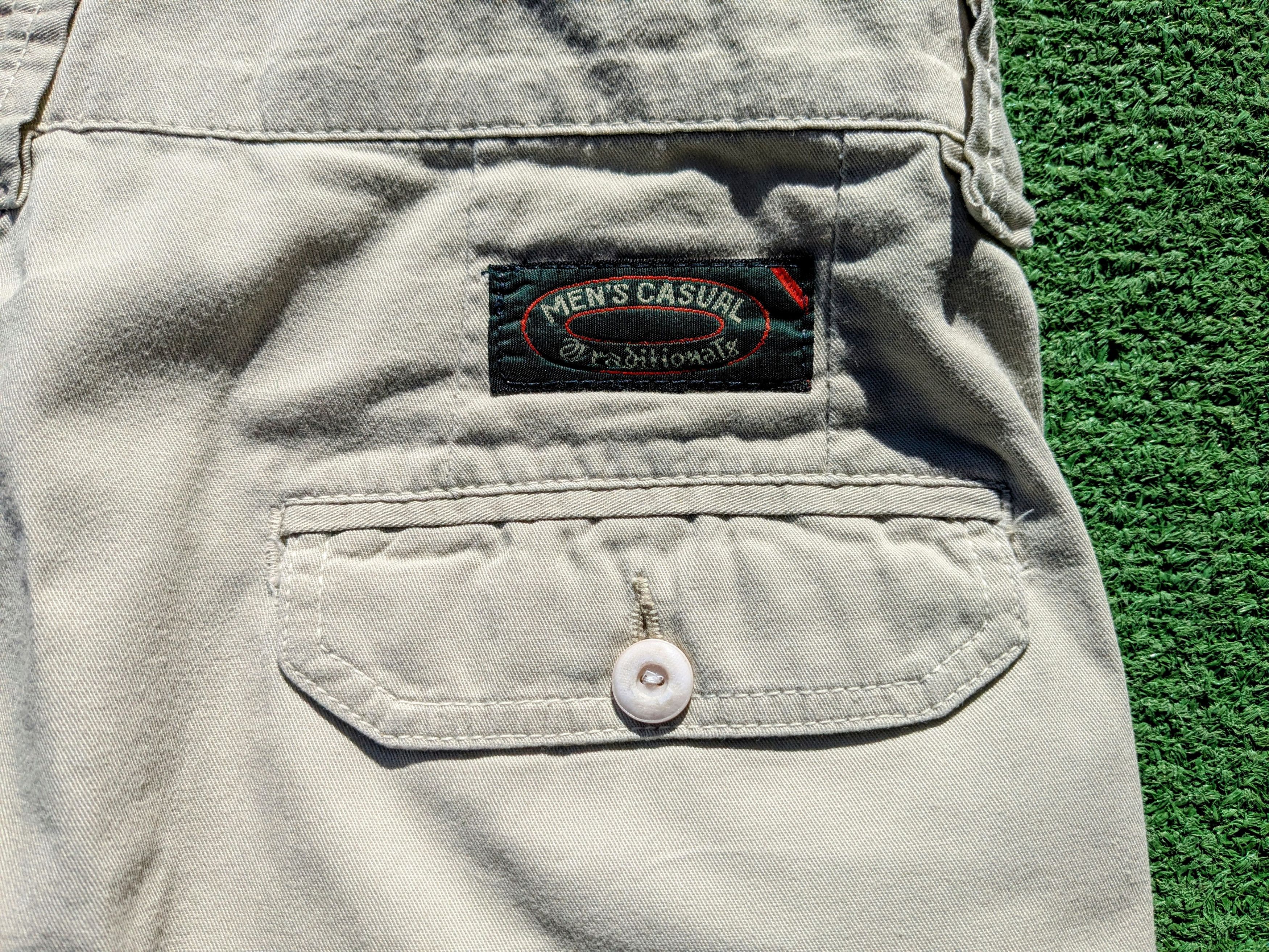 Other VTG Casual Traditional Cargo Khaki Pleated Relaxed Pants Size US 32 / EU 48 - 5 Thumbnail
