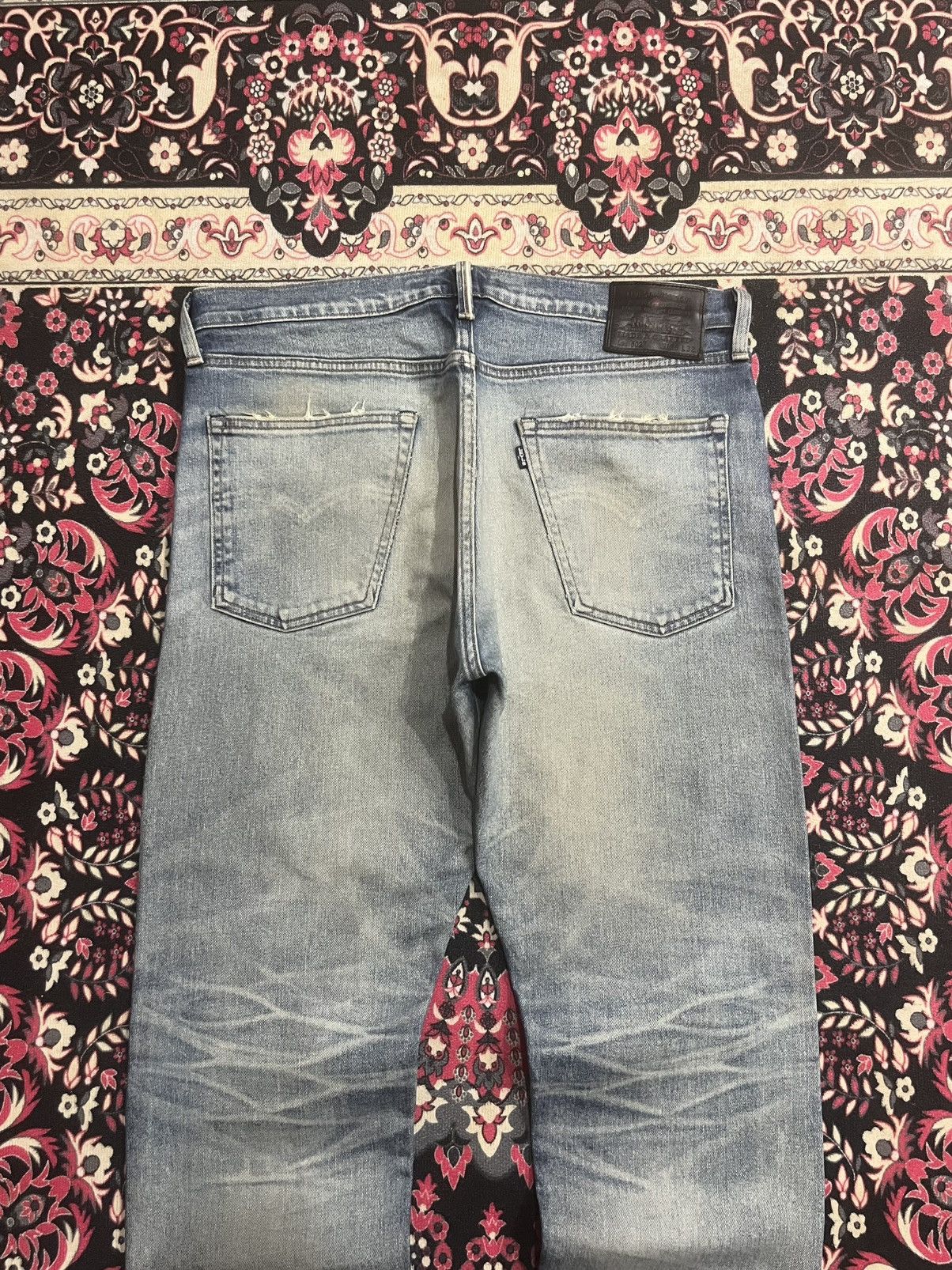 Levi's Made & Crafted Vintage Levi’s Made & Crafted Big E 502 Taper Selvedge Jeans Size US 36 / EU 52 - 6 Thumbnail