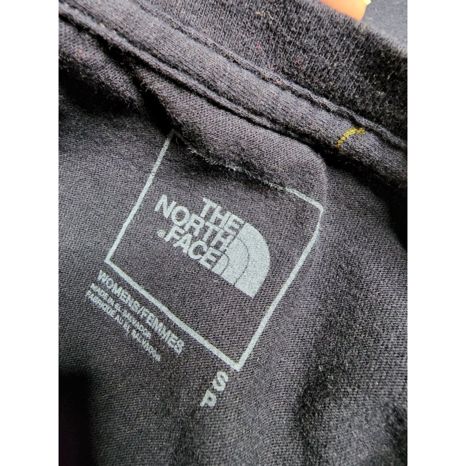The North Face The North Face Women’s S T Shirt Double Sided USA Crew Neck Blue Cotton Blend Activewear Shirt Size S Womens Size S / US 4 / IT 40 - 3 Thumbnail