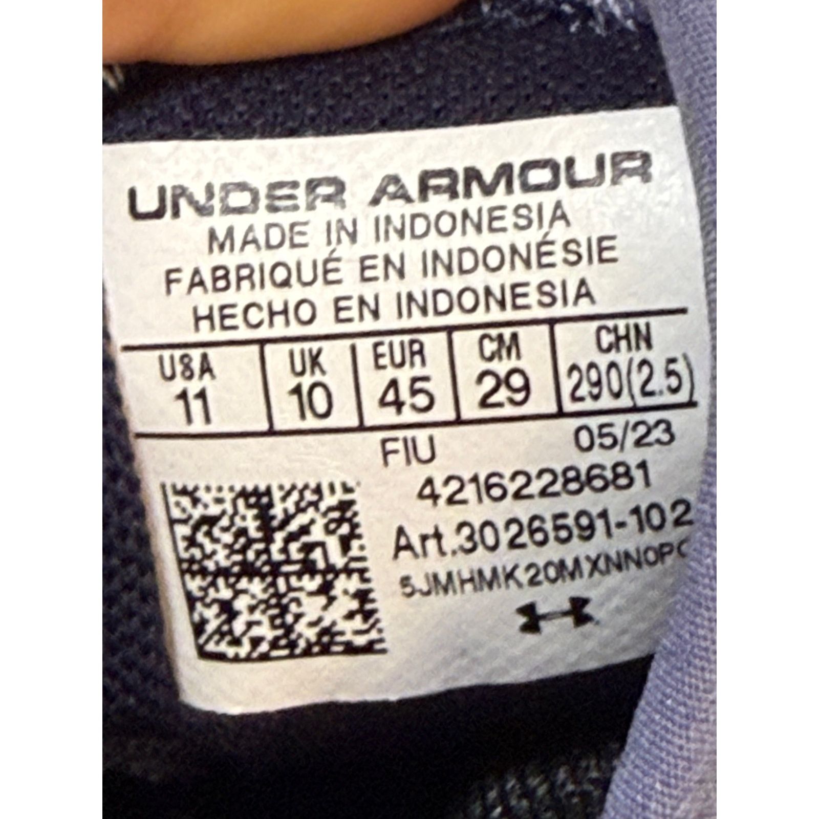 Under Armour Under Armour Harper 8 Elite Tpu Baseball Cleats Navy 11 Size US 11 / EU 44 - 6 Thumbnail