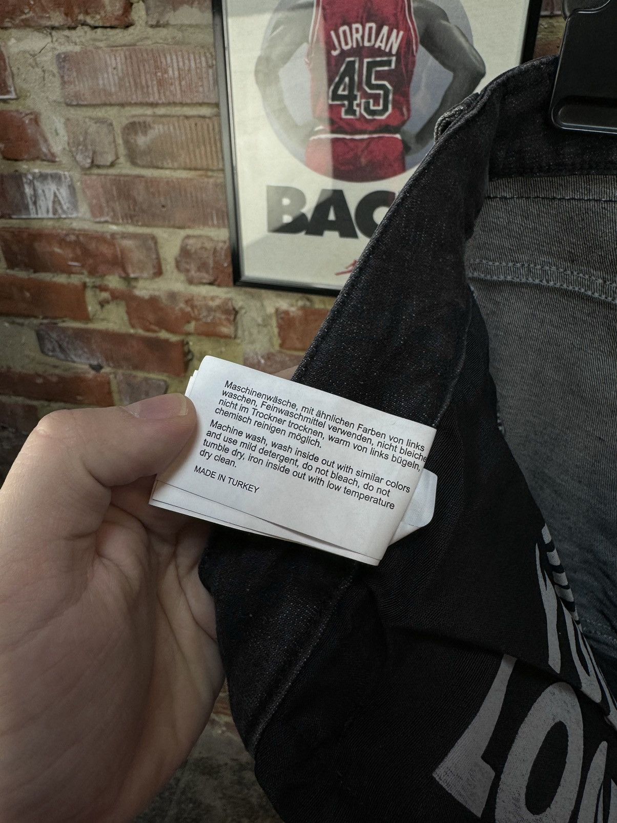 Other Elias Rumelis Dave Comfort Intense Black Jeans Size US 33 - 20 Thumbnail