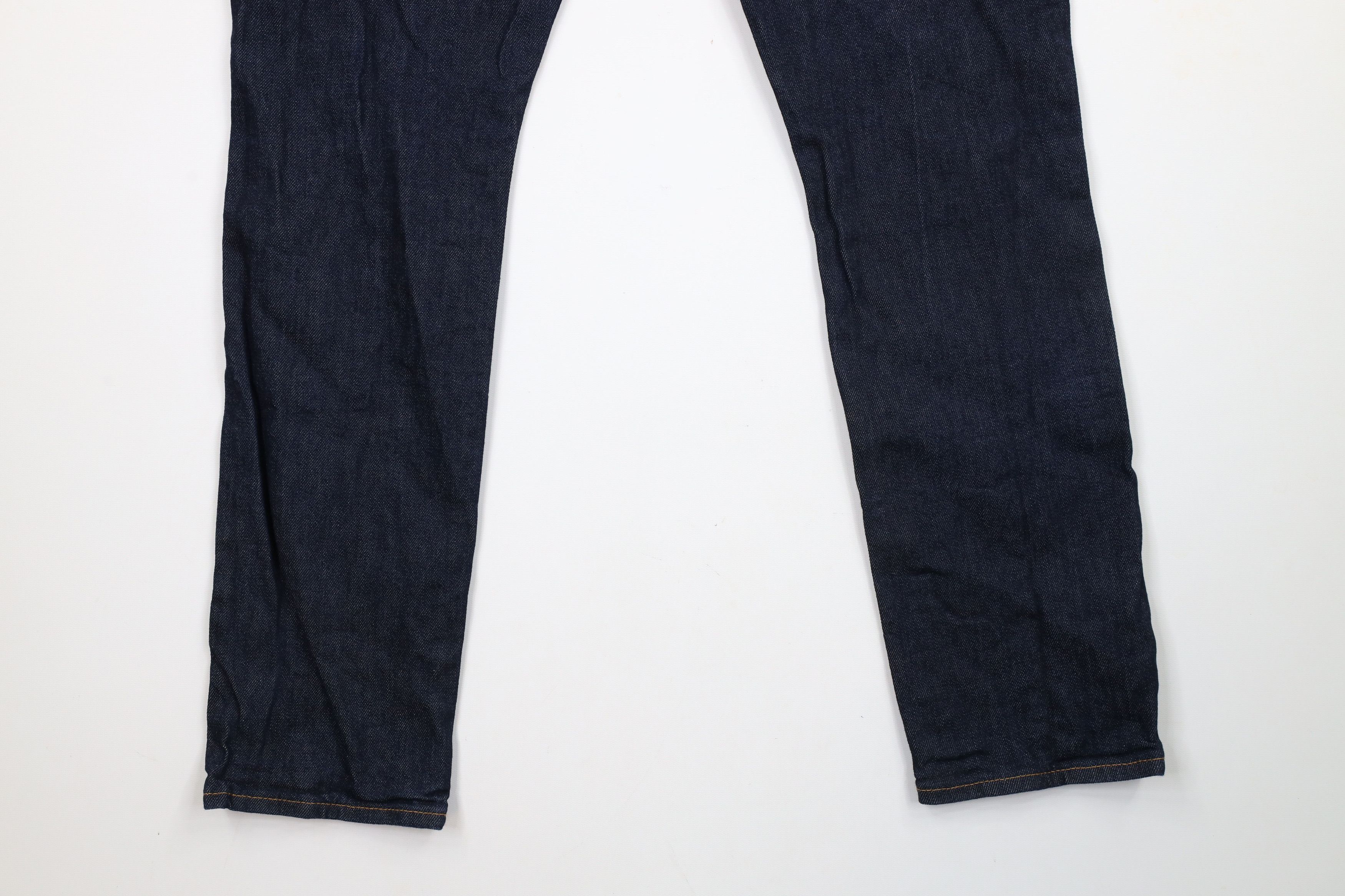 J.Crew × Vintage J Crew Skinny Leg Kurabo Japanese Denim Jeans Indigo Blue Size US 33 - 13 Thumbnail