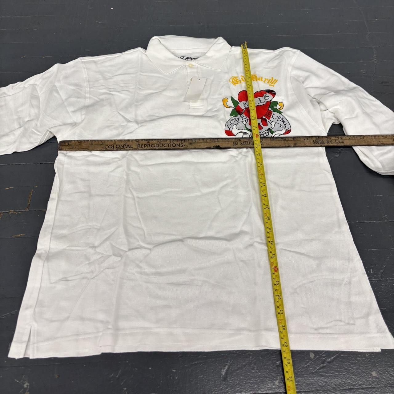 Ed Hardy Y2K Ed Hardy Polo Love kills slowly shirt double sided print Size US XL / EU 56 / 4 - 4 Thumbnail