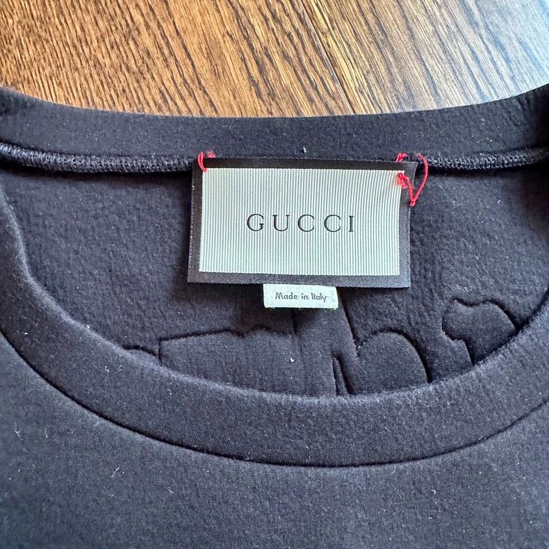 Gucci Gucci Black Snoopy long-sleeved sweatshirt Size US M / EU 48-50 / 2 - 3 Thumbnail