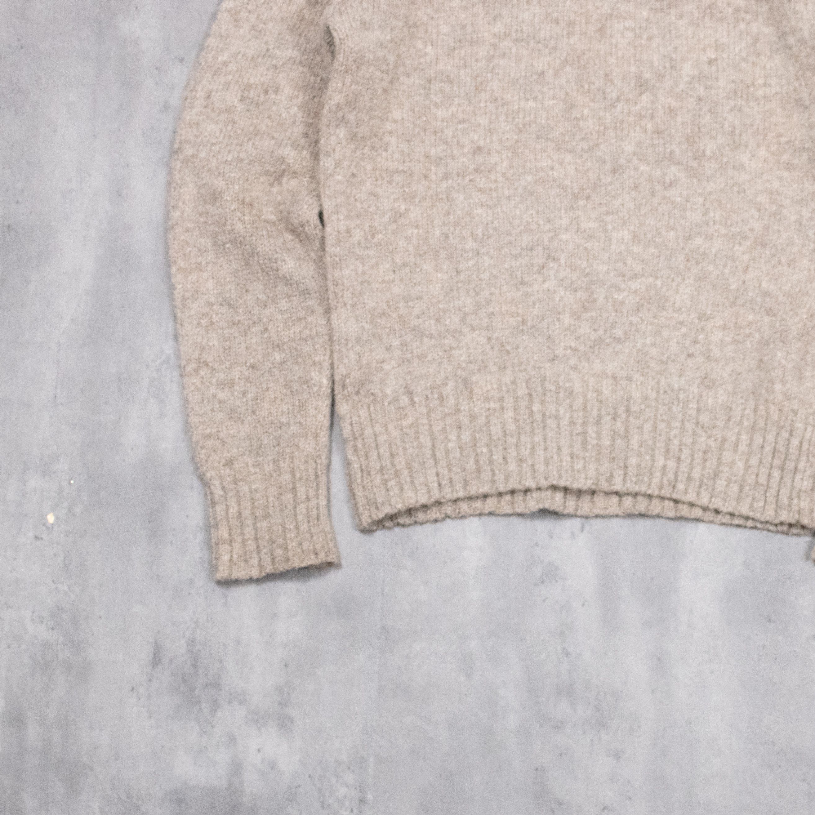 Vintage Vintage 1980's 80's Wool Grey Diamond Pattern Sweater Size US S / EU 44-46 / 1 - 7 Thumbnail