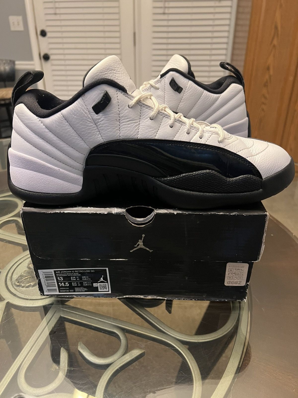 Jordan Brand Jordan 12 Retro Low “25 Years In China” Size US 13 / EU 46 - 8 Thumbnail