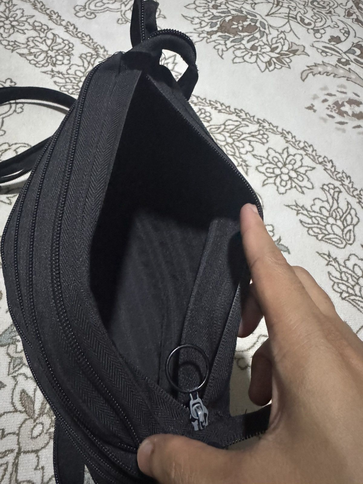 Japanese Brand × Jean Paul Gaultier Jean Paul Gaultier Artifex Zip-it Shoulder Sling Bag Size ONE SIZE - 3 Thumbnail