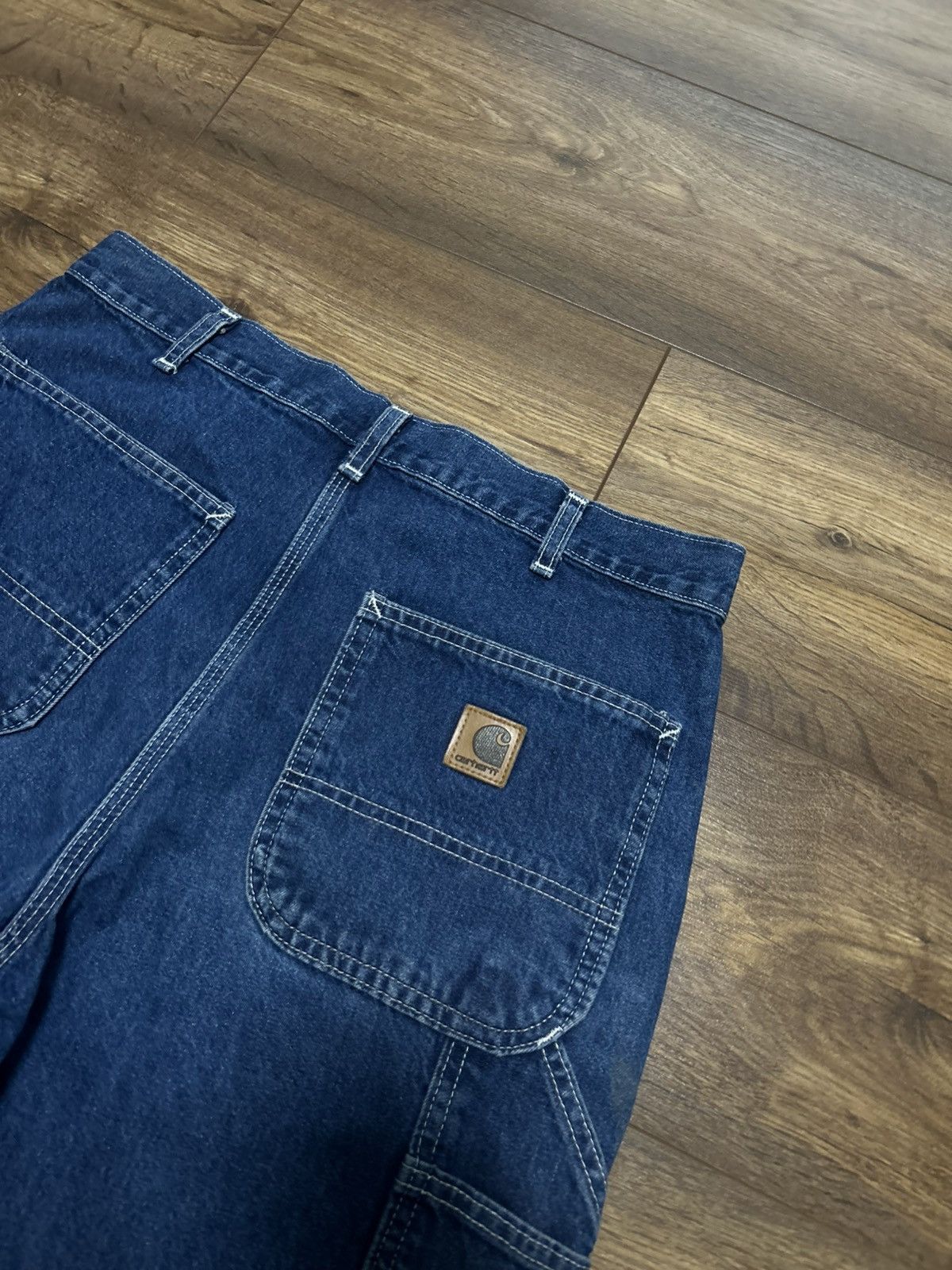 Carhartt Vintage 90s/00sCarhartt y2k baggy carpenter jeans Size US 32 / EU 48 - 2 Thumbnail