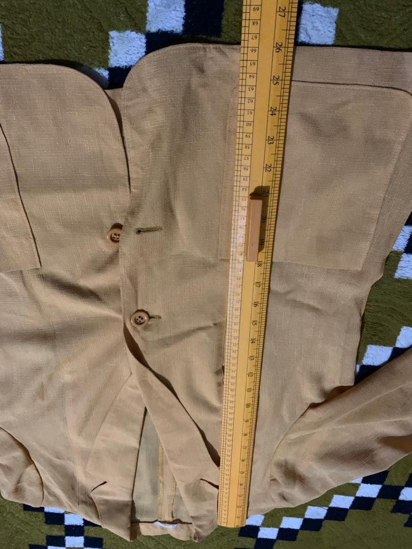 Vintage P4 Vintage RedAmonte Coat light yellow skin Size US L / EU 52-54 / 3 - 2 Thumbnail