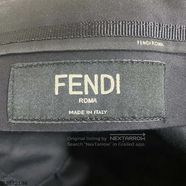 Fendi Fendi Black and blue striped shorts Size US 32 / EU 48 - 5 Thumbnail