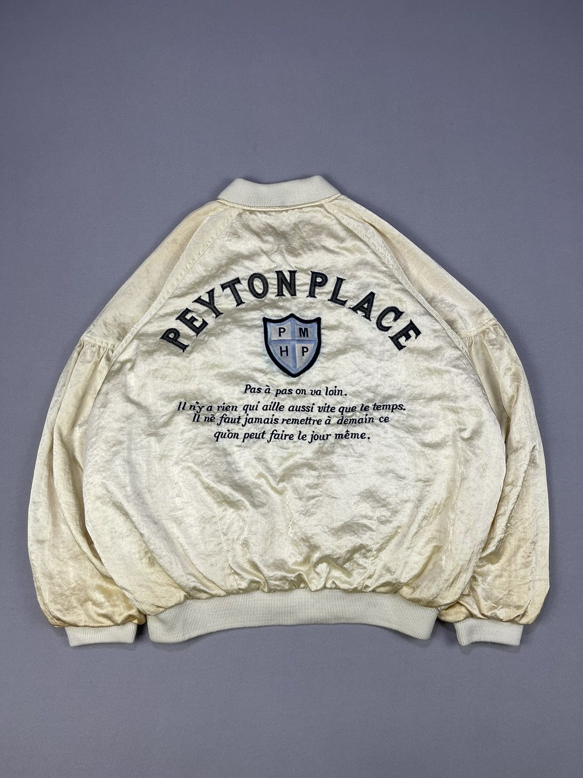 PPFM Vintage Peyton Place Reversible Bombers Jacket Size US M / EU 48-50 / 2 - 1 Thumbnail