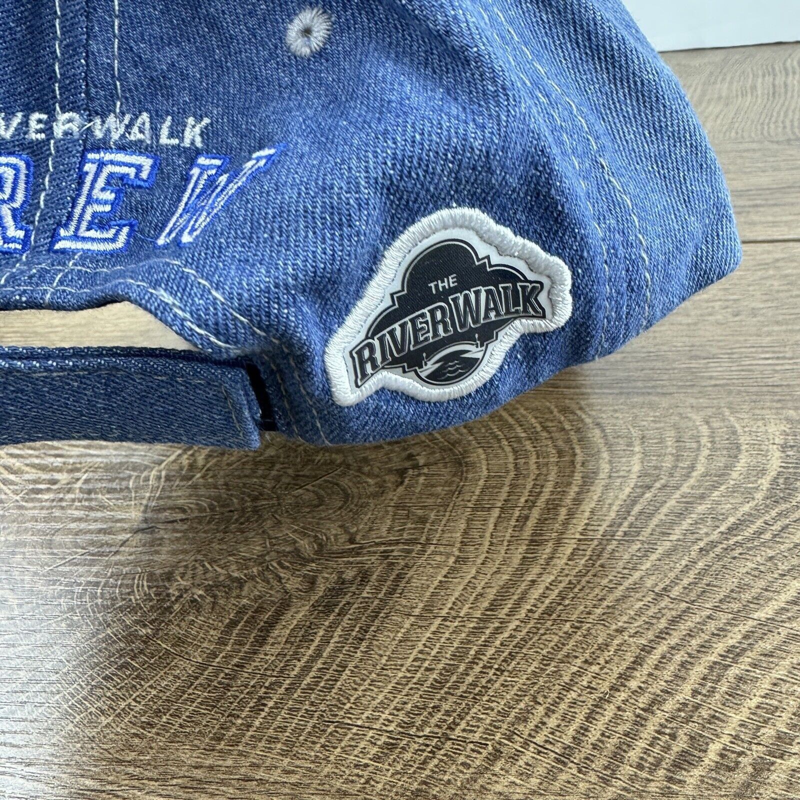 Other RIver Walk Crew Hat Riverwalk San Antonio Gray Hat Adjustabl Size ONE SIZE - 14 Thumbnail