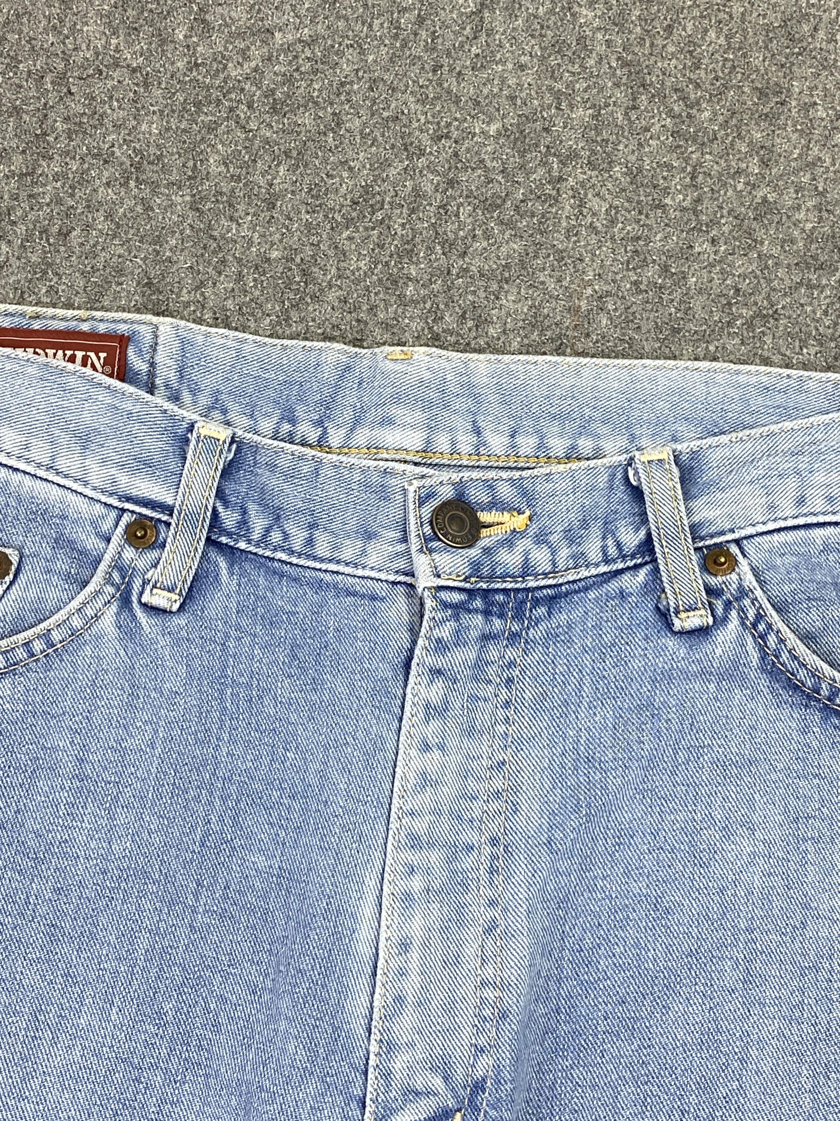 Edwin Vintage Edwin Soft Jeans Light Blue Denim DP2875 Size US 34 / EU 50 - 4 Thumbnail