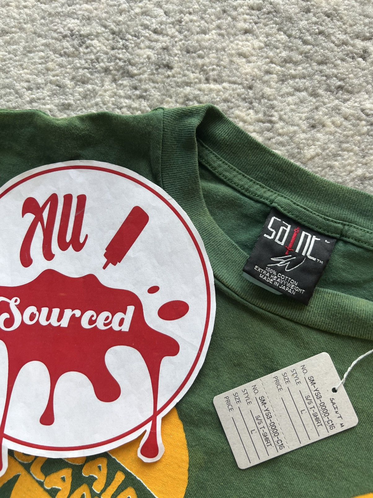 Saint Michael SAINT MXXXXXX x Sean Wotherspoon T Shirt Size US L / EU 52-54 / 3 - 3 Thumbnail