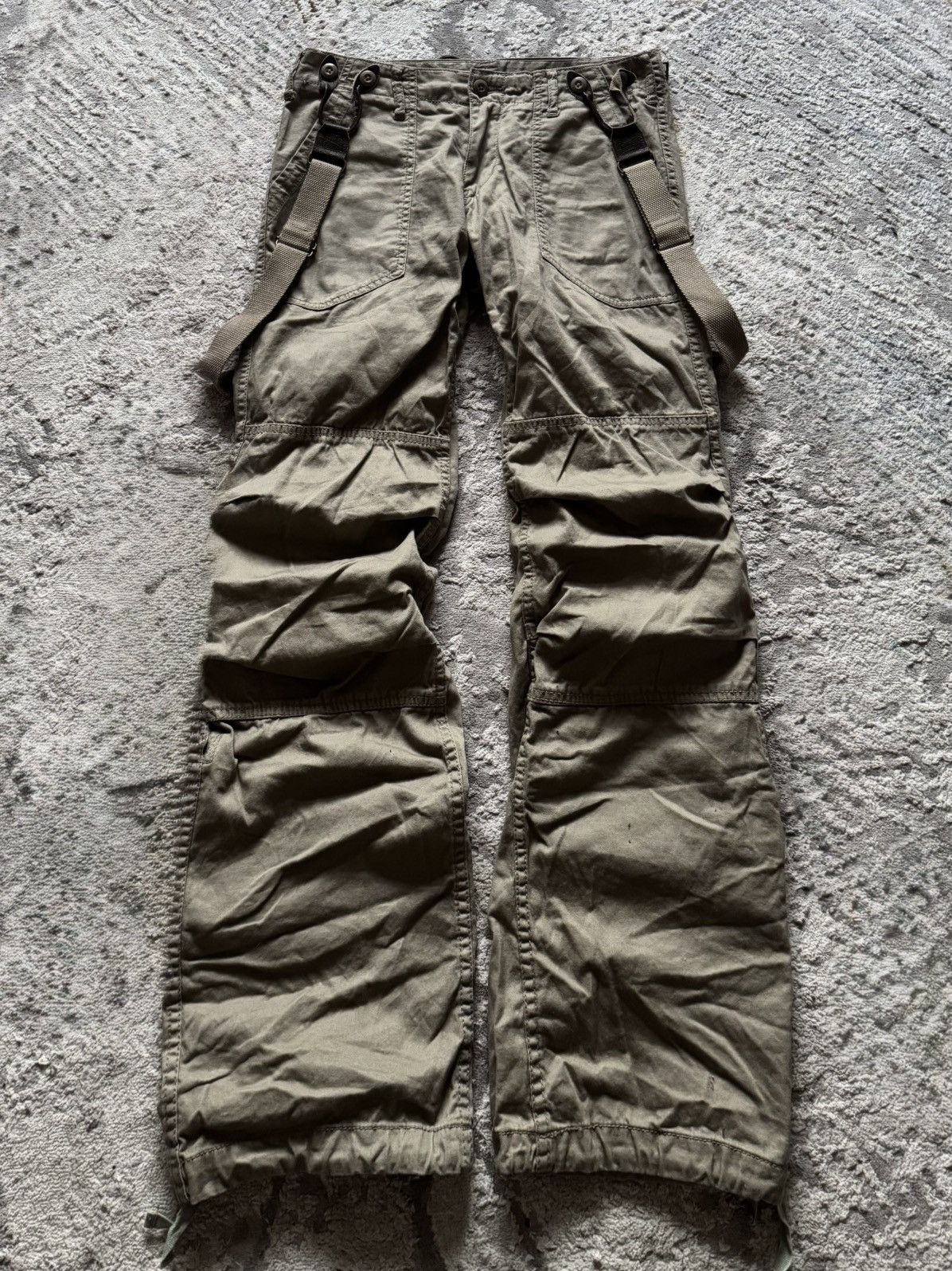GOA GOA 00s suspended cargo flared pants Size US 31 - 1 Thumbnail
