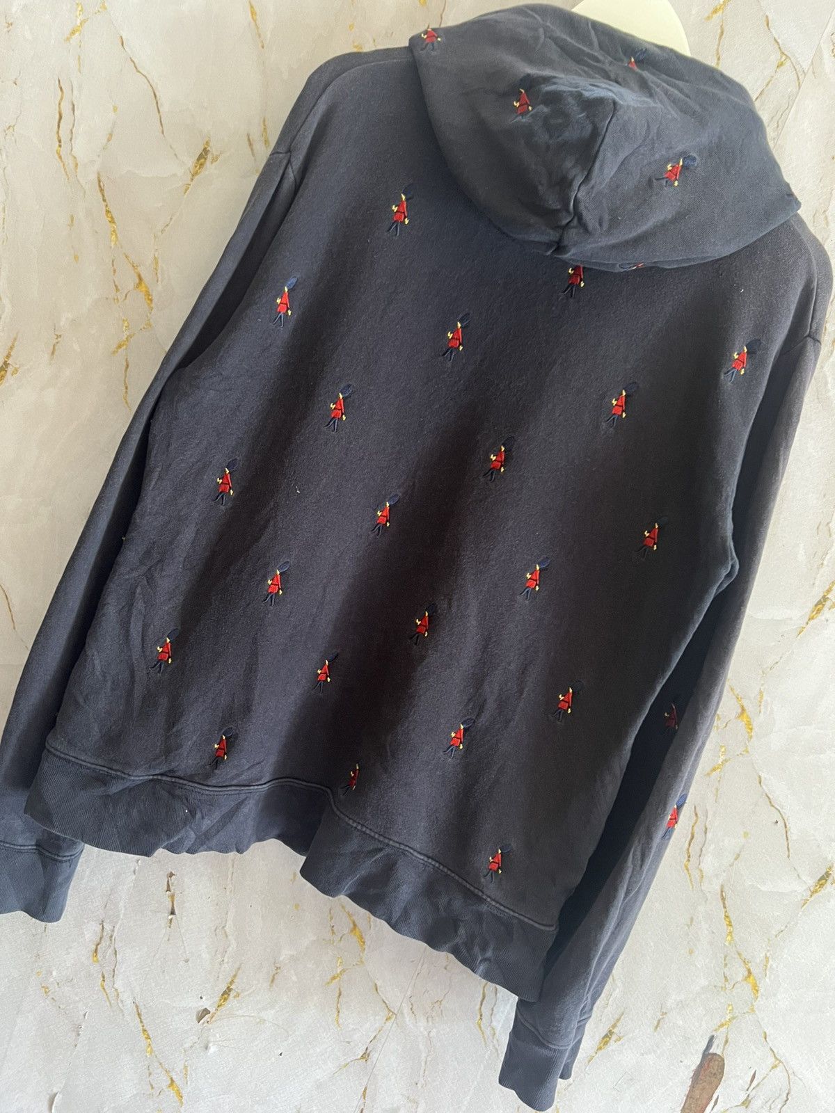 Japanese Brand Graniph Embroidered Pullover Hoodie –Over Red People Graphic Size US L / EU 52-54 / 3 - 6 Thumbnail