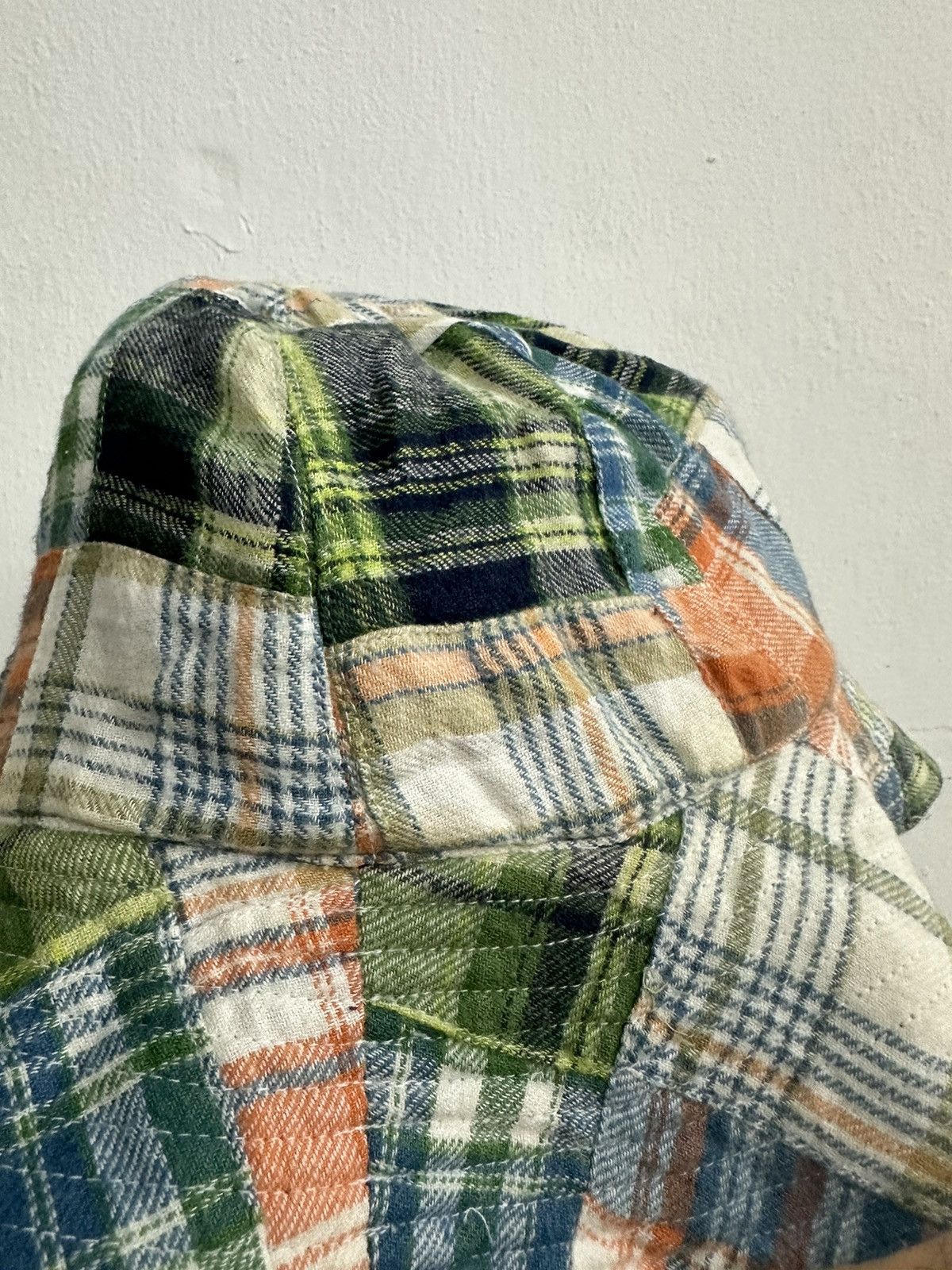 Vintage XGIRL JAPAN Patchwork Reversible Bucket Hat Size ONE SIZE - 4 Thumbnail