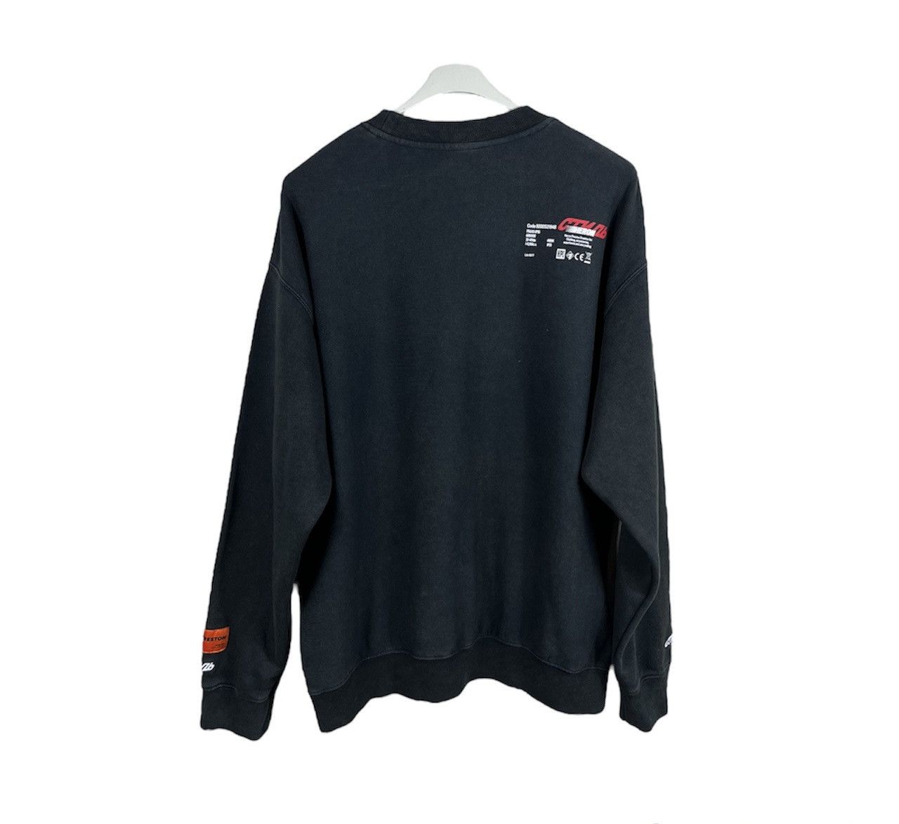 Heron Preston Heron Preston Dover oversize distressed crewneck sweatshirt Size US S / EU 44-46 / 1 - 2 Thumbnail