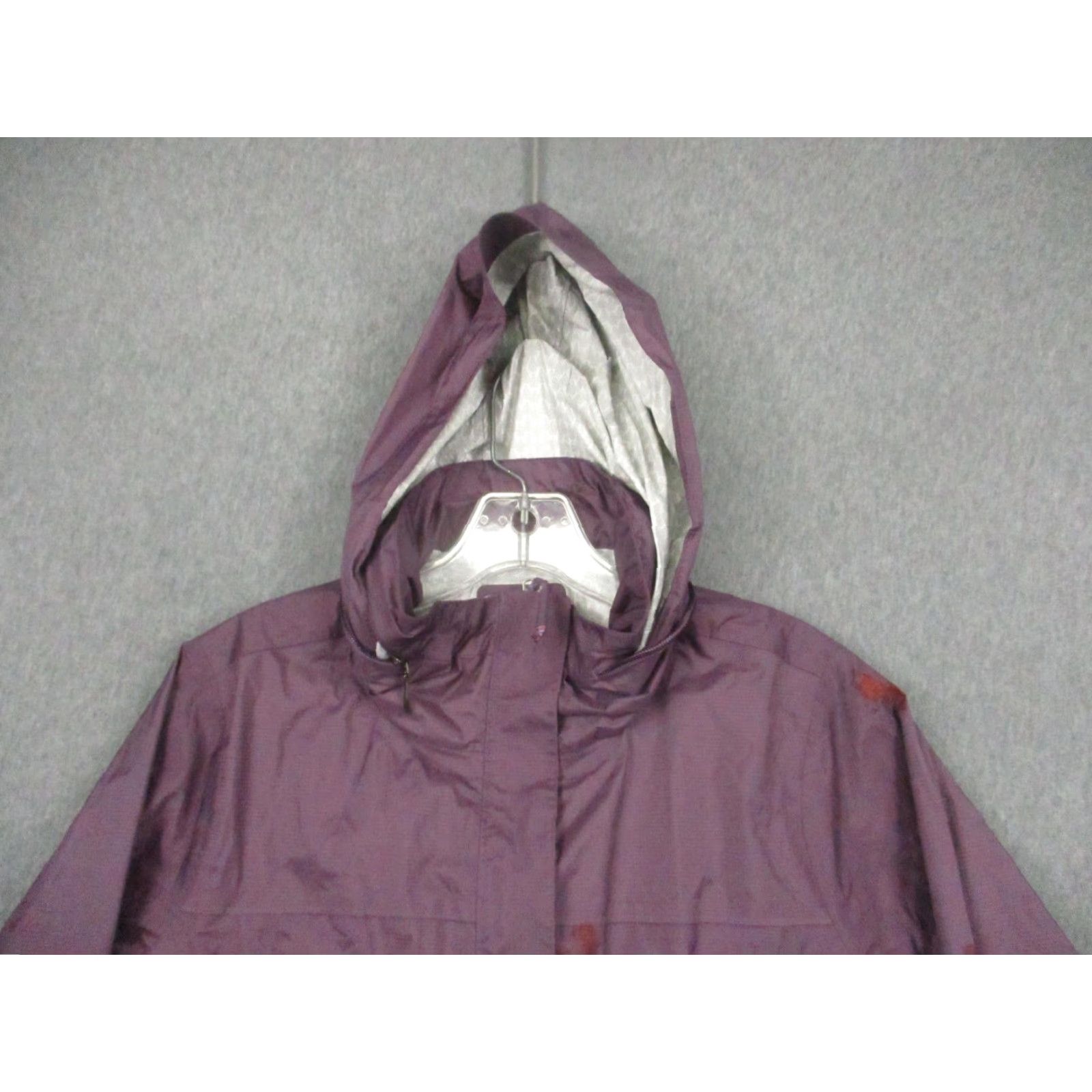 Marmot Marmot Jacket Womens Medium Purple Hooded Rain Coat Lightweight Outdoor L36600 Size M / US 6-8 / IT 42-44 - 3 Thumbnail