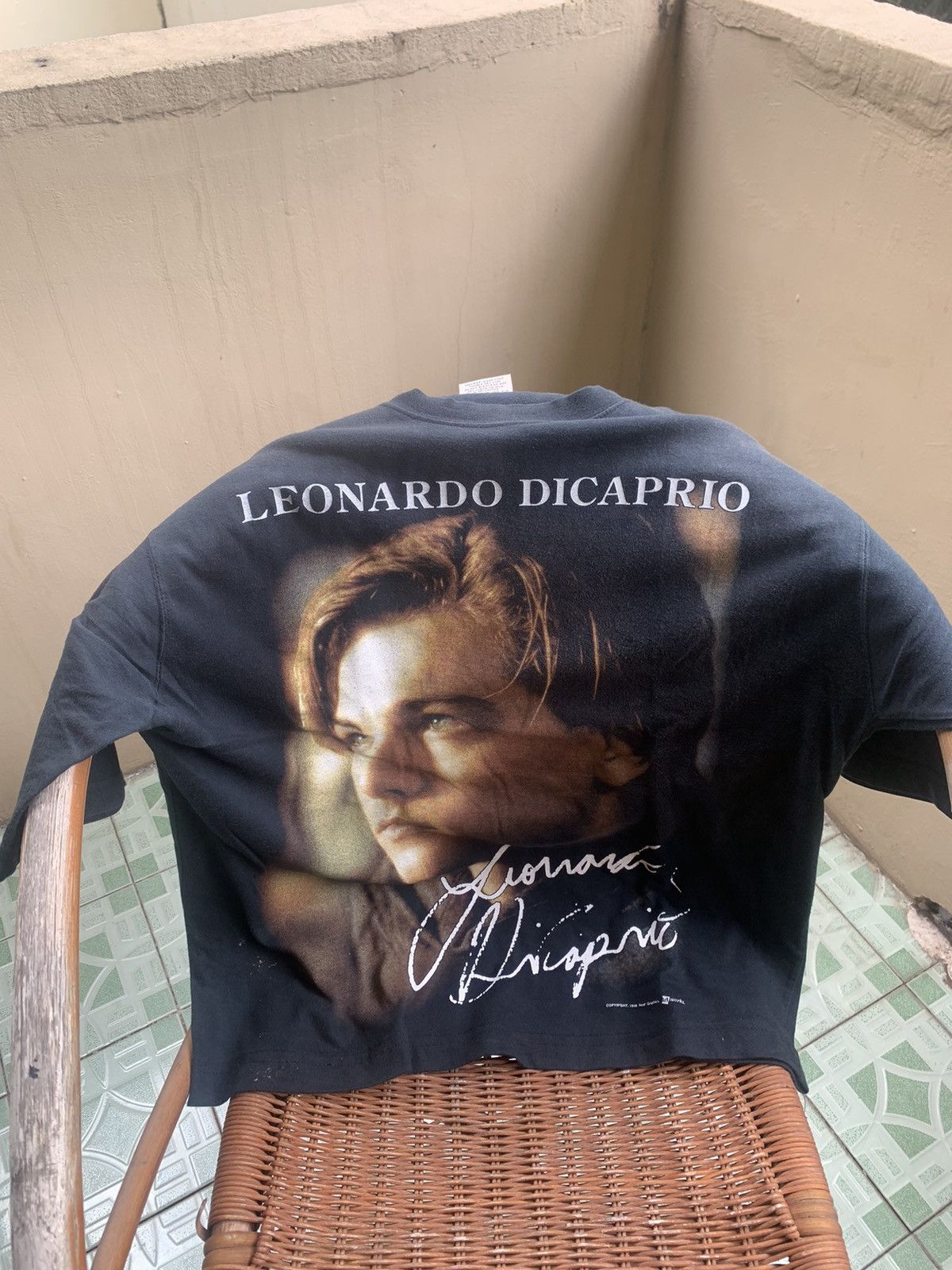 Vintage Leonardo dicaprio 1998 Size US XL / EU 56 / 4 - 2 Thumbnail