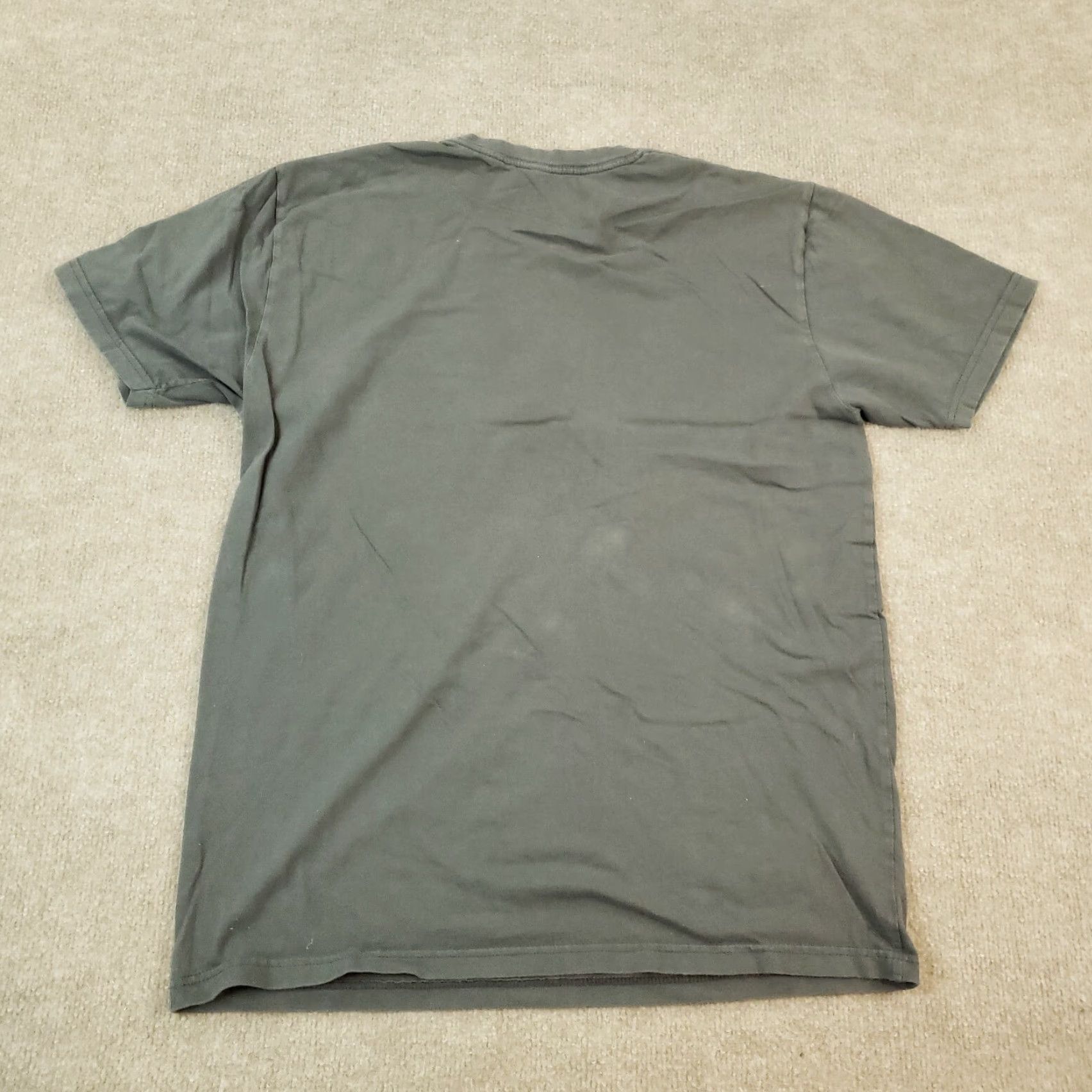Vintage Graphic Bear Mens Large Gray Crew Neck Short Sleeve T Shirt Size US L / EU 52-54 / 3 - 7 Thumbnail