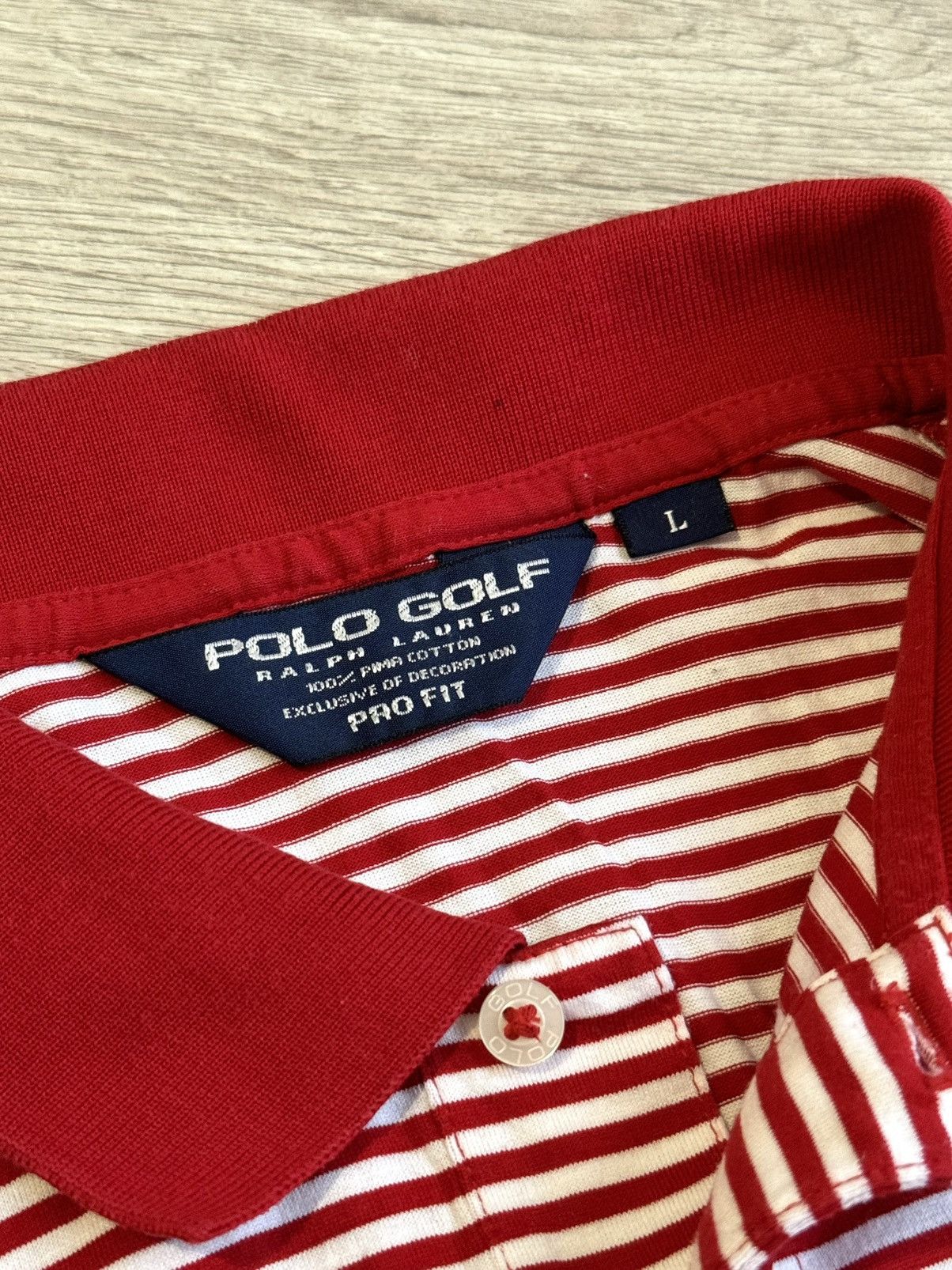 Polo Ralph Lauren 🔷Vintage Polo Ralph Lauren Golf Polo T-shirt 90s🔷 Size US L / EU 52-54 / 3 - 4 Thumbnail
