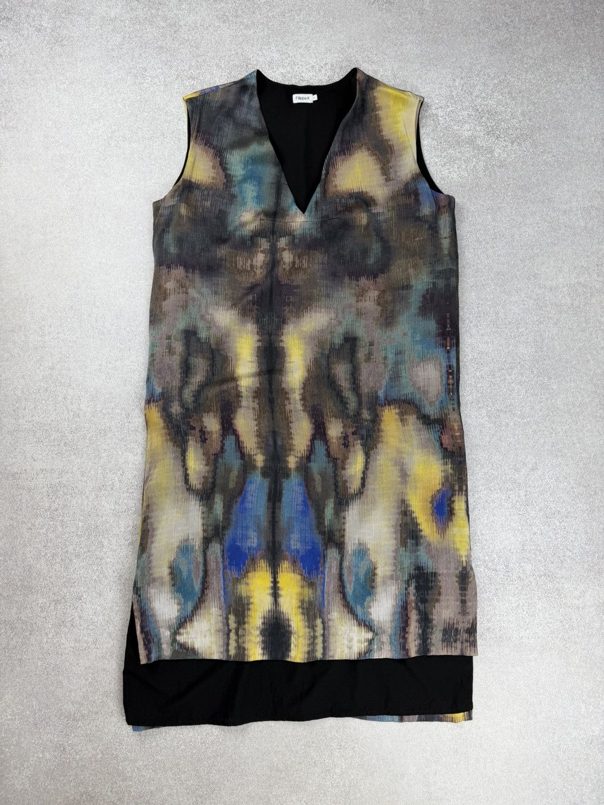 Filippa K Multicolor Silk Dress Size S