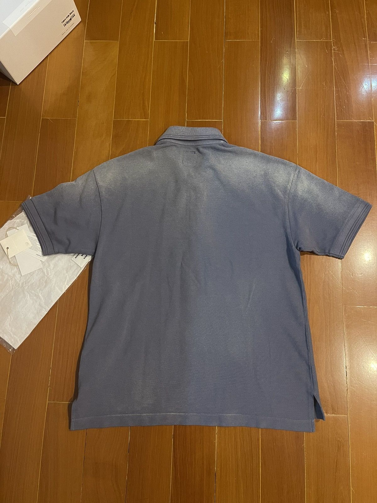 Visvim visvim 23ss ict jumbo weller dmgd polo size1 blue Size US S / EU 44-46 / 1 - 3 Thumbnail