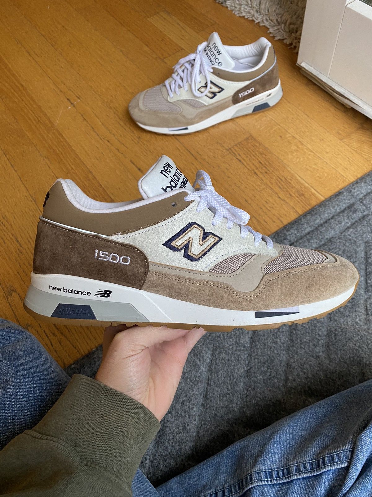 New Balance New Balance 1500 Made in England Sand Grailed