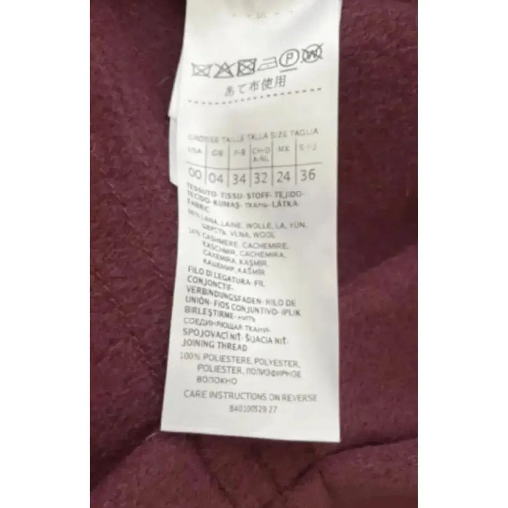 Max Mara Coat, Max Mara Size XS / US 0-2 / IT 36-38 - 8 Thumbnail