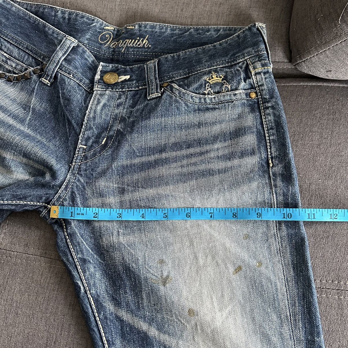 Vanquish Flared Vanquish Mudwash Punk Jeans Size US 31 - 20 Thumbnail