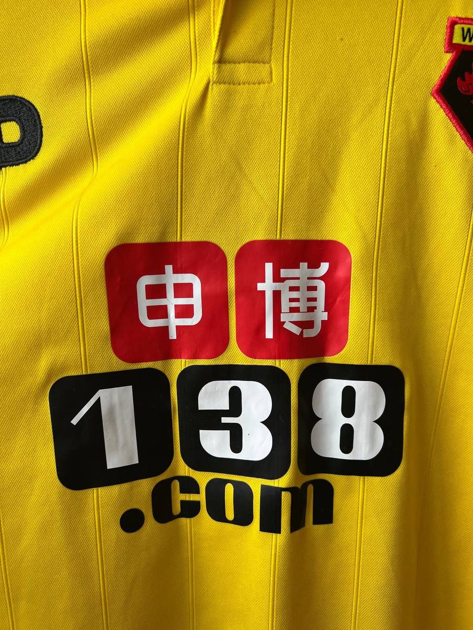 Sports Specialties 2016/17 WATFORD FC HOME SOCCER JERSEY FOOTBALL SHIRT DRYWORL Size US XL / EU 56 / 4 - 6 Thumbnail