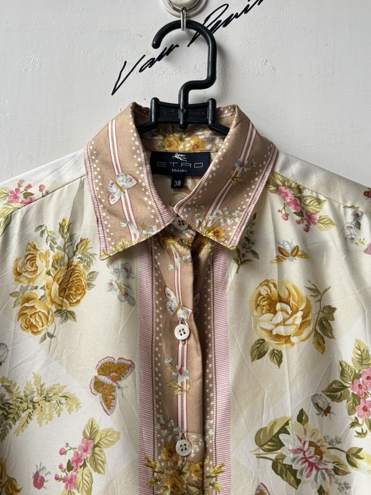 Etro ETRO MILANO Flower Motive Shirt Size US M / EU 48-50 / 2 - 4 Thumbnail