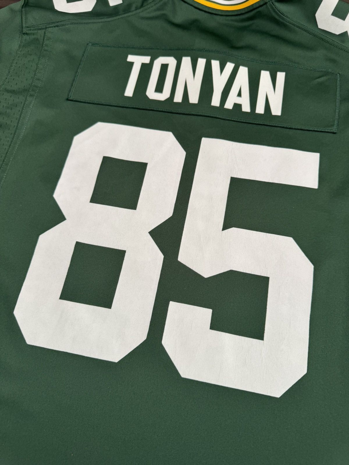 Nike Green Bay Packers Robert Tonyan #85 NFL On Field Game Jersey Size US L / EU 52-54 / 3 - 7 Thumbnail