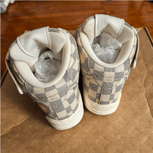 Louis Vuitton Louis Vuitton mid-top shoes 40.5EU Size US 7.5 / EU 40-41 - 3 Thumbnail