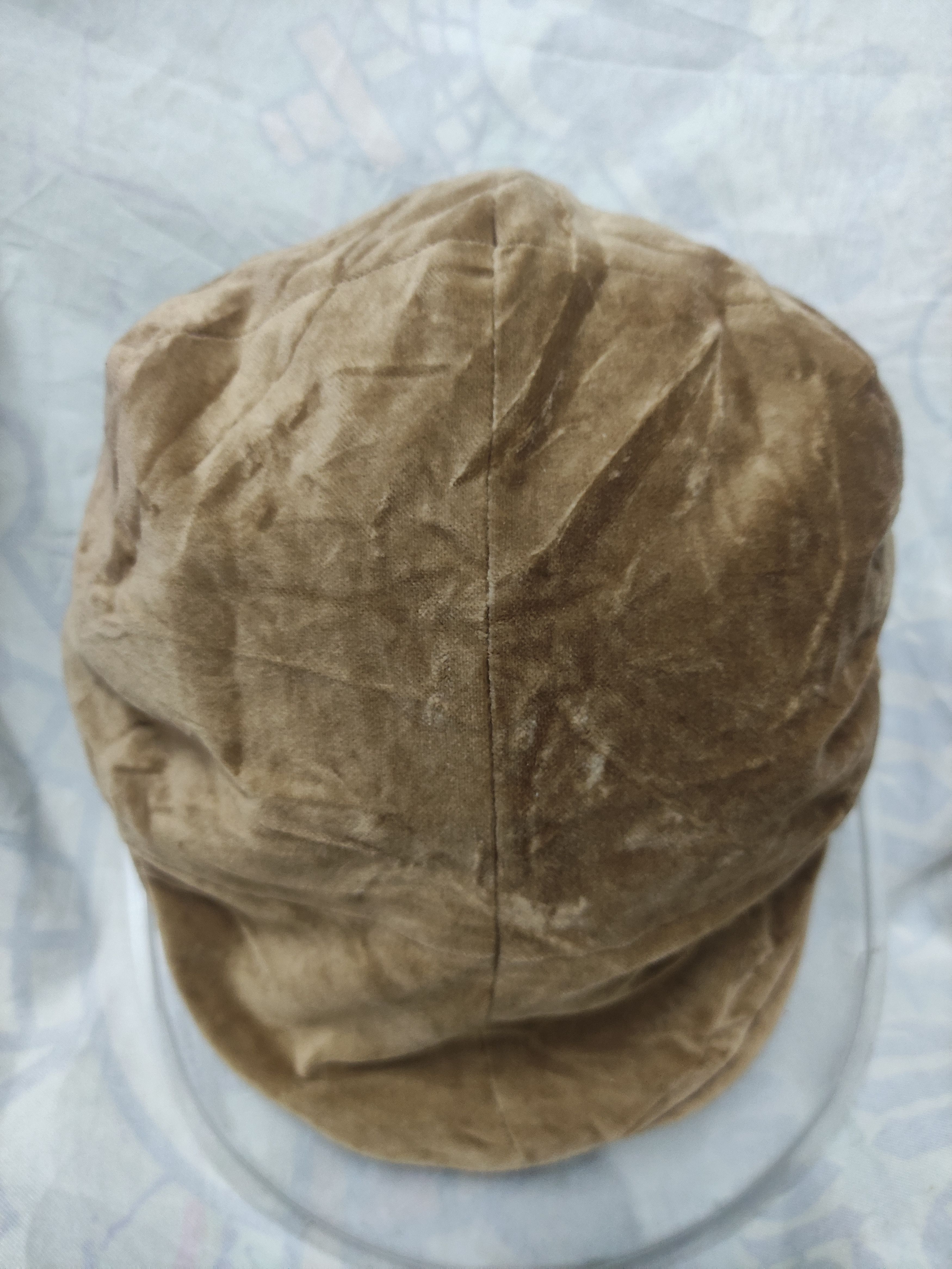 Japanese Brand × Vintage EXPARTURE VINTAGE BARETTA CAP VELVET PATCHWORK DESIGN Size ONE SIZE - 3 Thumbnail