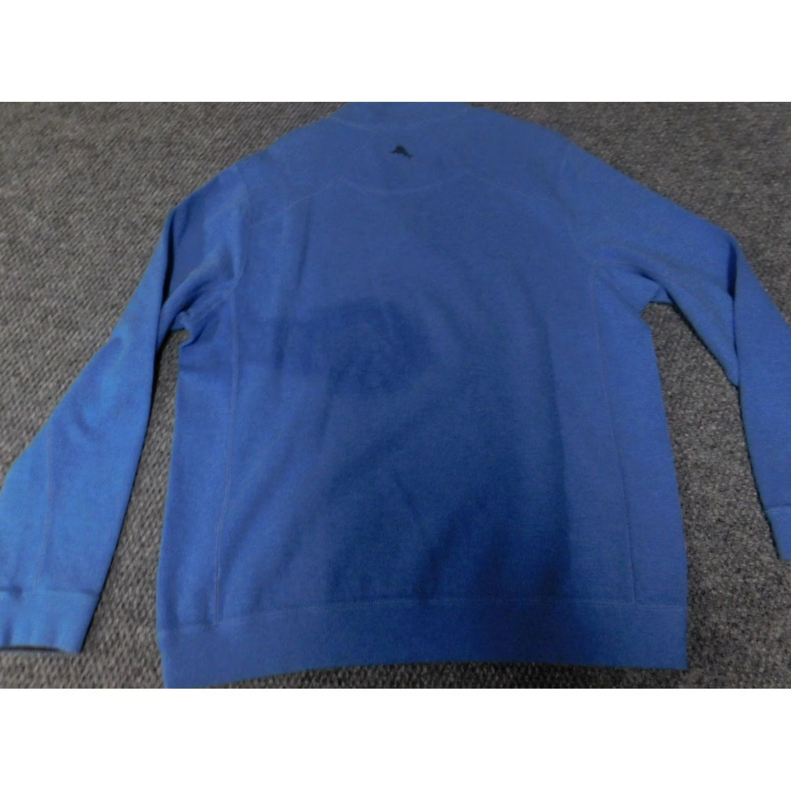 Tommy Bahama Tommy Bahama Mens Sweater XL Blue Pullover Knit Crew Neck Stretch Regular, Classic, Cotton Wool, Long Sleeve, Solid, Pullover, Vintage No, Men Size US XL / EU 56 / 4 - 7 Thumbnail