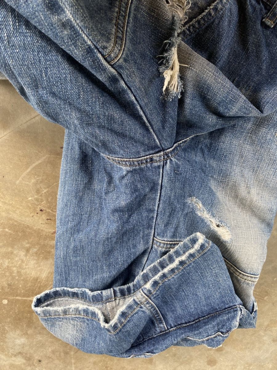 14th Addiction × If Six Was Nine × Japanese Brand Distress Codes Combine Pants Denim like if6was9 Size US 30 / EU 46 - 7 Thumbnail