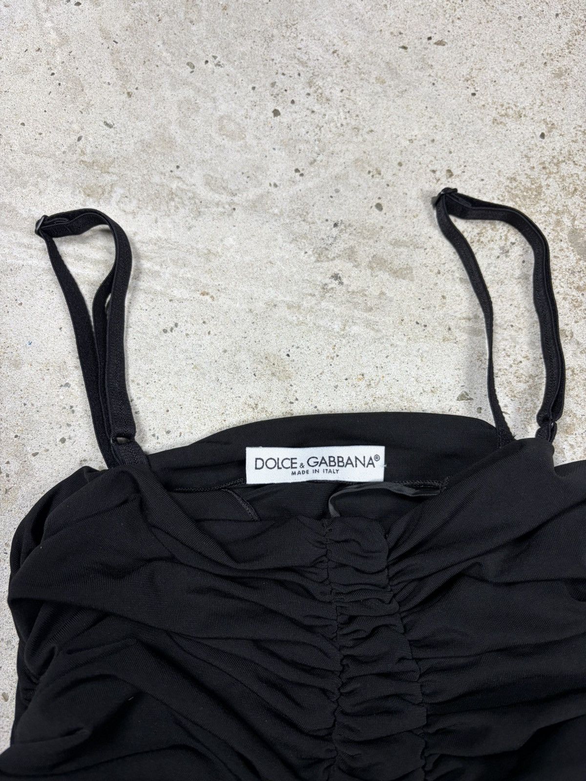 Dolce & Gabbana Dolce & Gabbana Ruched Halter Strapless Top Size M / US 6-8 / IT 42-44 - 5 Thumbnail