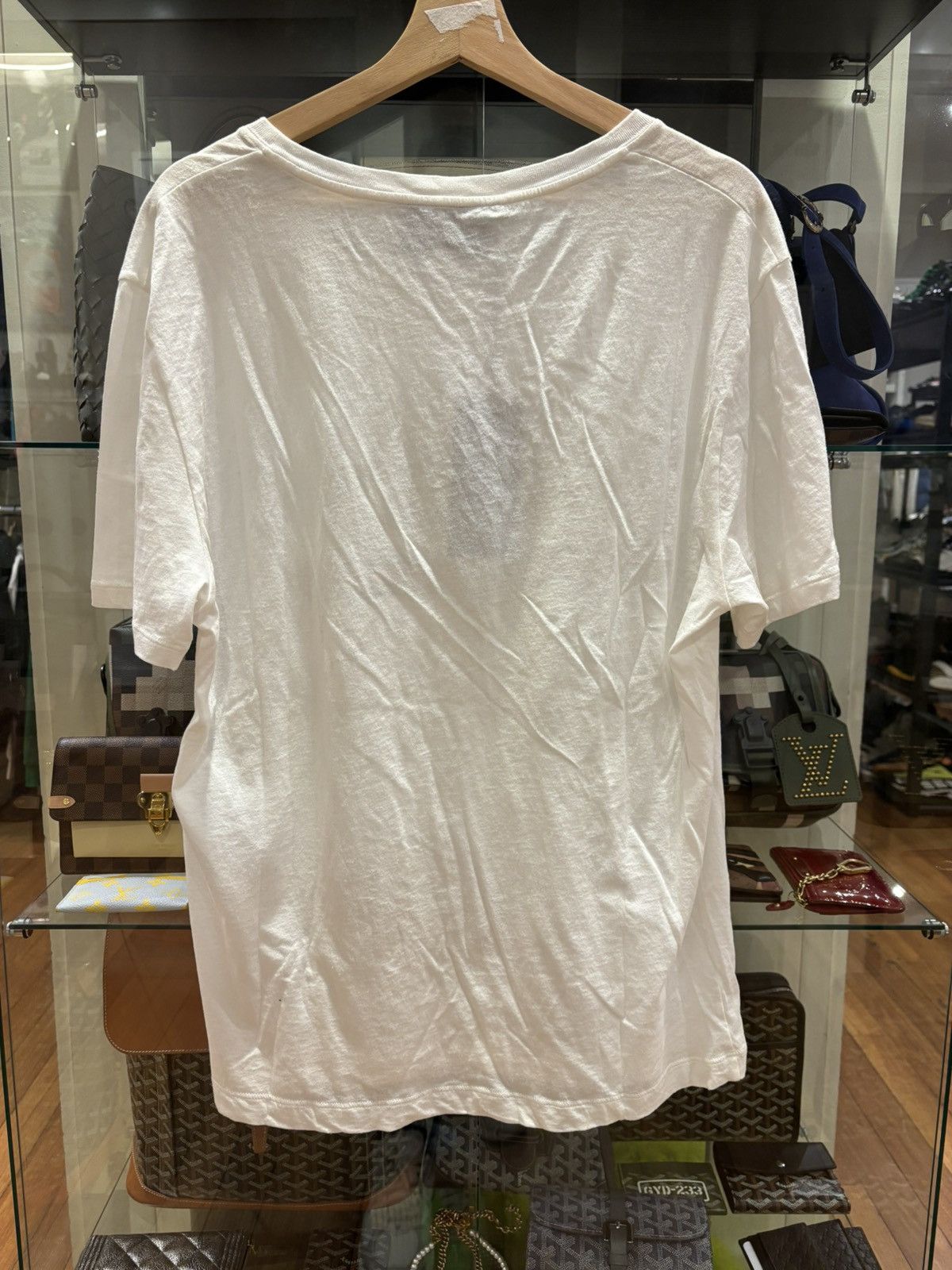 Gucci Gucci Vintage Washed Tee - White Size US L / EU 52-54 / 3 - 2 Thumbnail