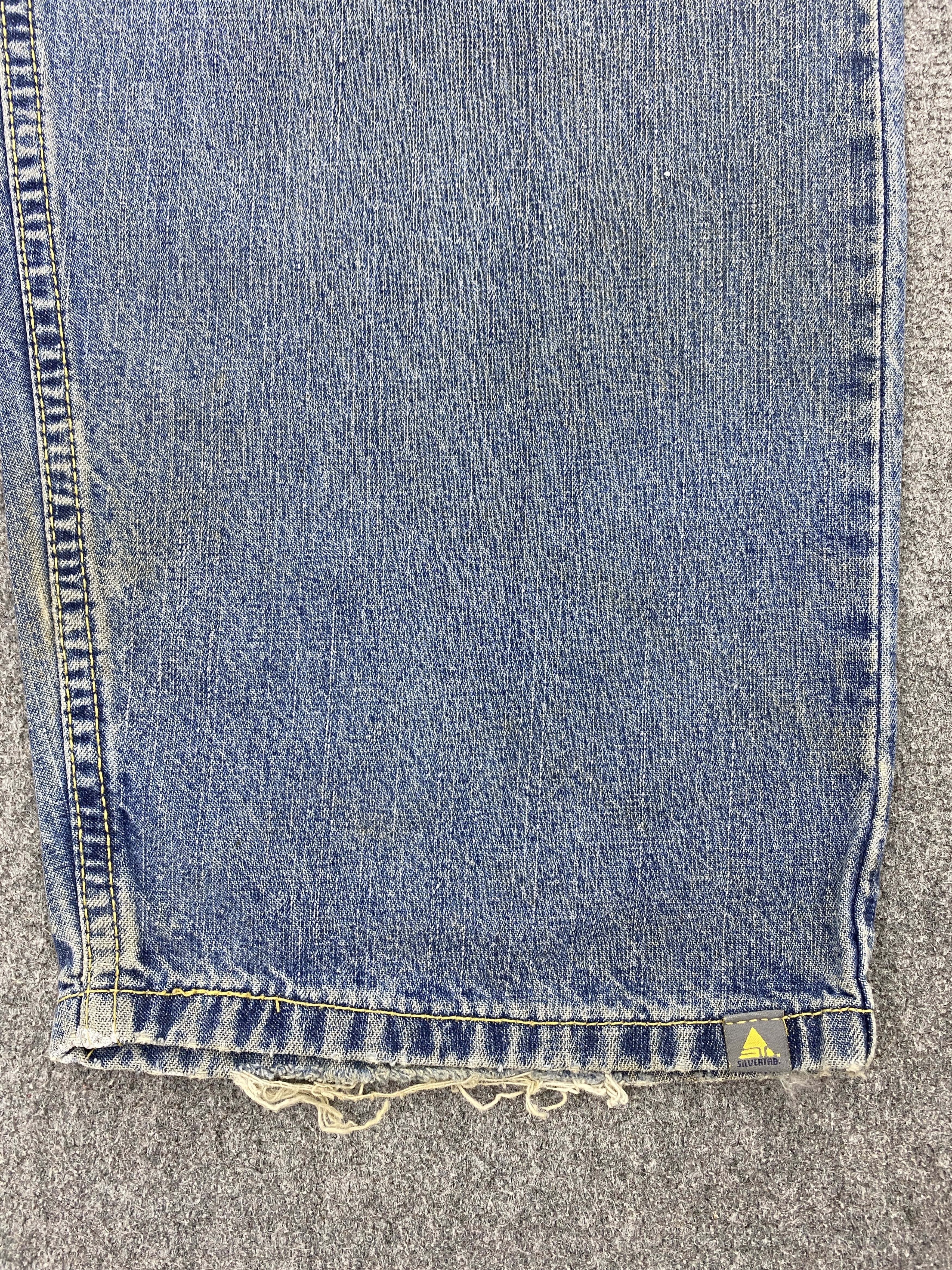 Levi's × Vintage Vintage Levis Silvertab Dirty Jeans Size US 35 - 10 Thumbnail