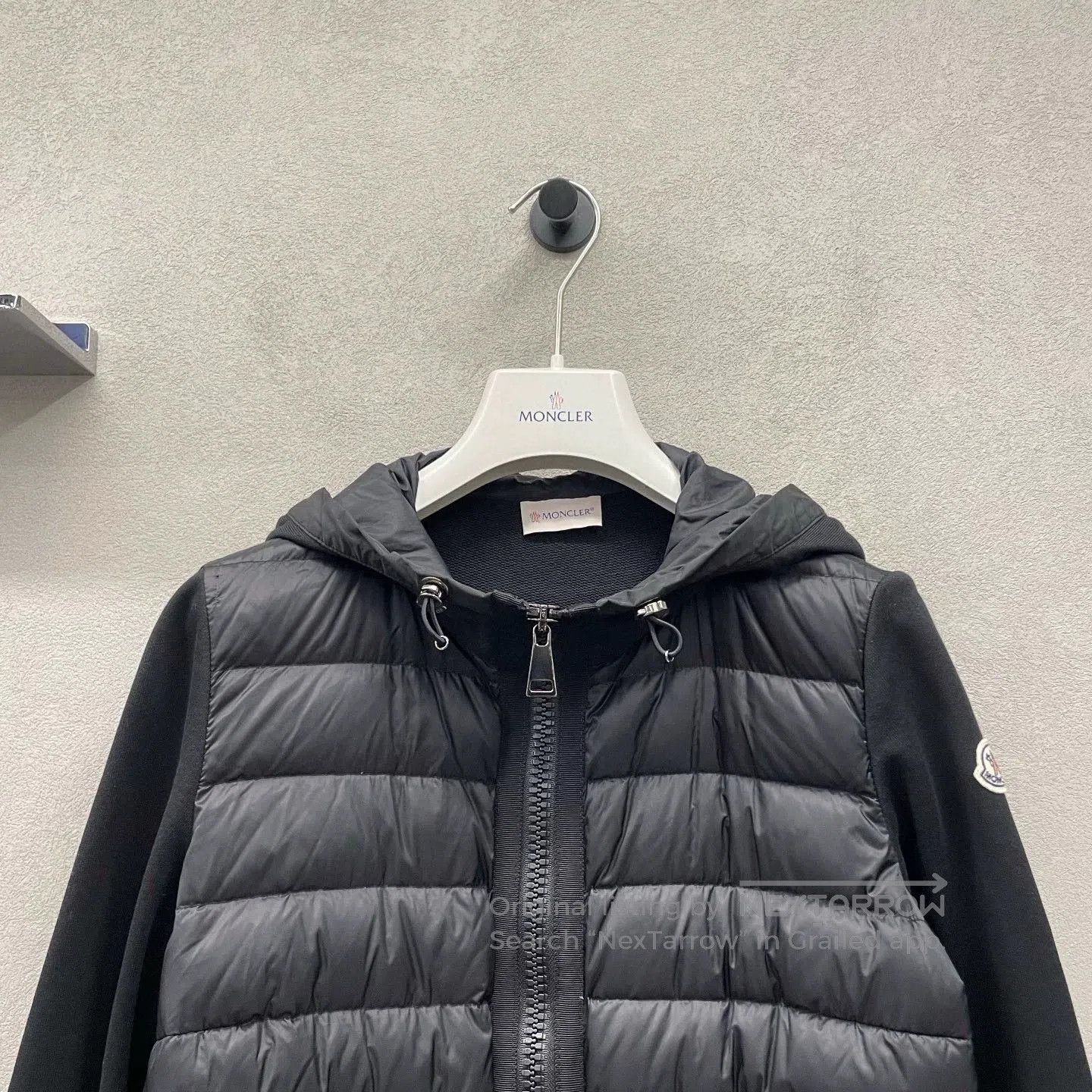 Moncler black padded zipped Moncler jacket size xs. Size US XS / EU 42 / 0 - 4 Thumbnail