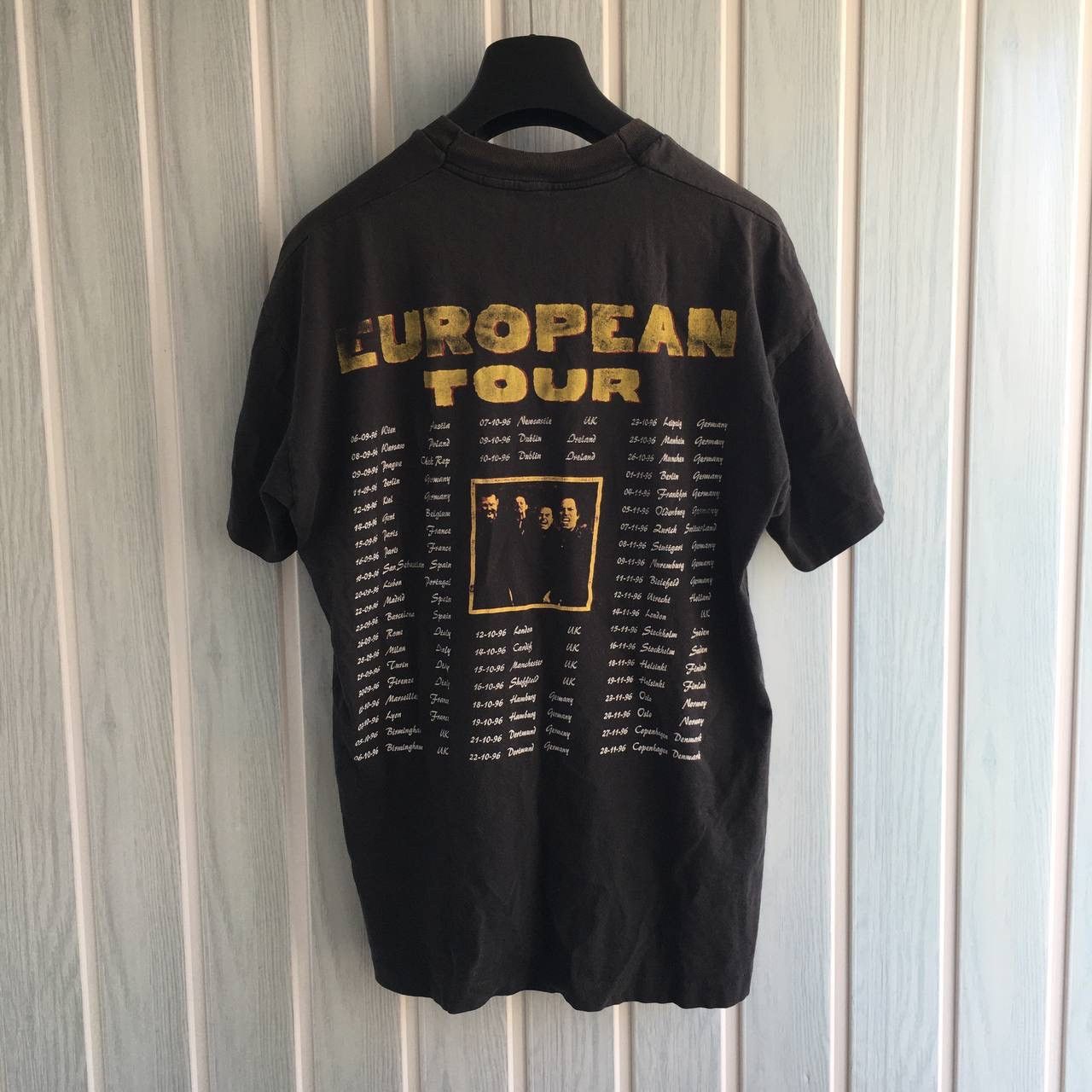 Metallica Vintage 1996 Metallica Load European Tour Black T-Shirt Size US L / EU 52-54 / 3 - 3 Thumbnail