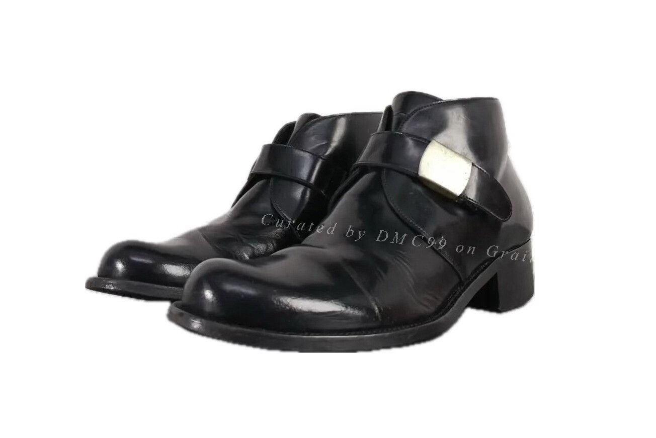 Vintage Vintage 1990s Gv2 Monk Strap Boots Size US 8 / EU 41 - 1 Thumbnail