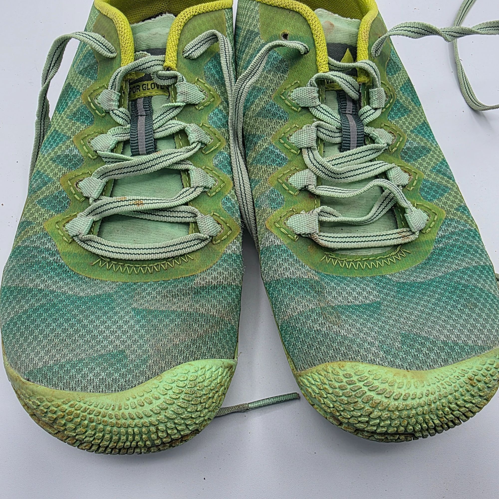 Merrell Merrell Barefoot Vapor Glove 3 Womens Size 7 Green Yellow Mi Size US 7 / IT 37 - 10 Thumbnail